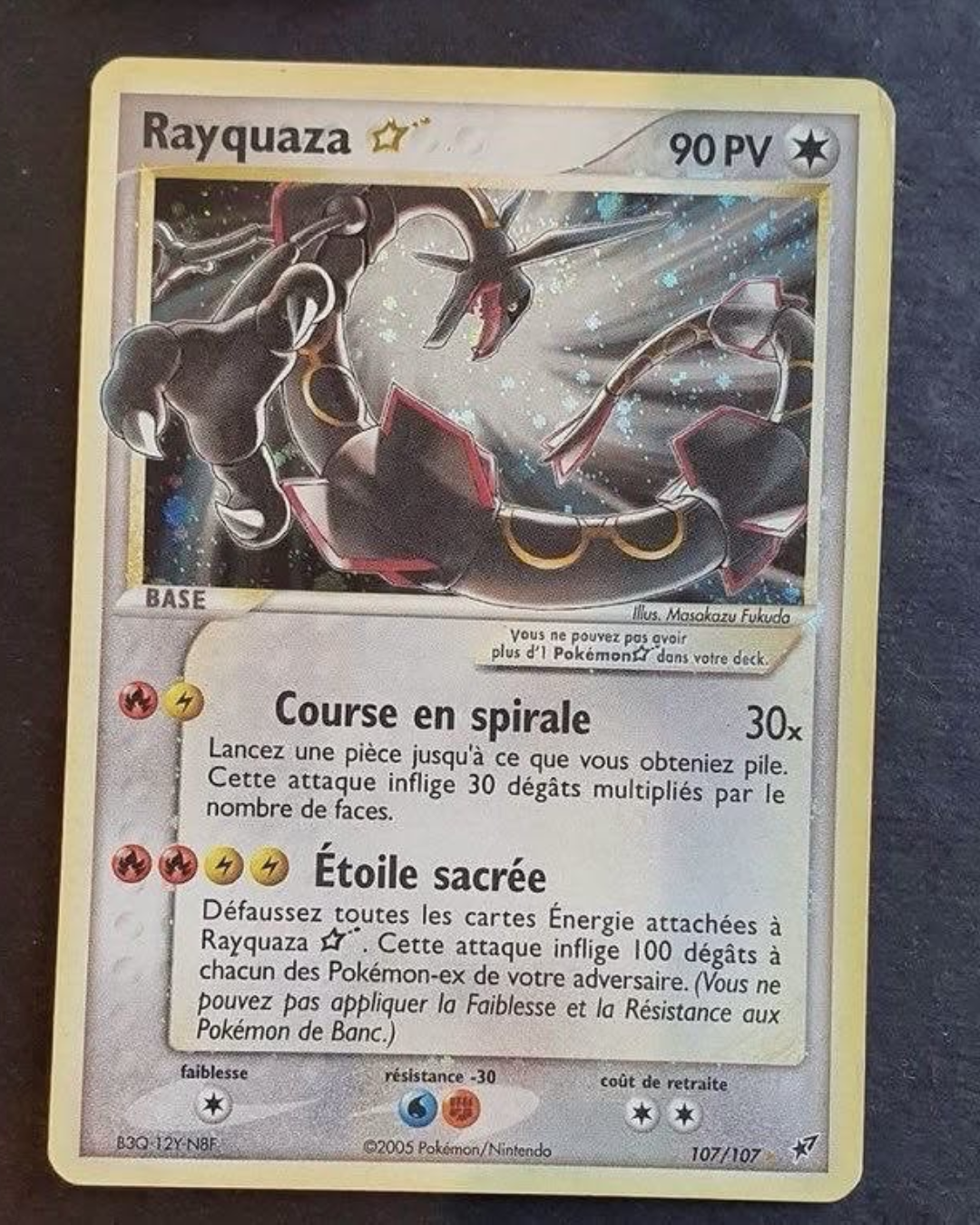 Rayquaza ☆ - 107/107 - FR GD