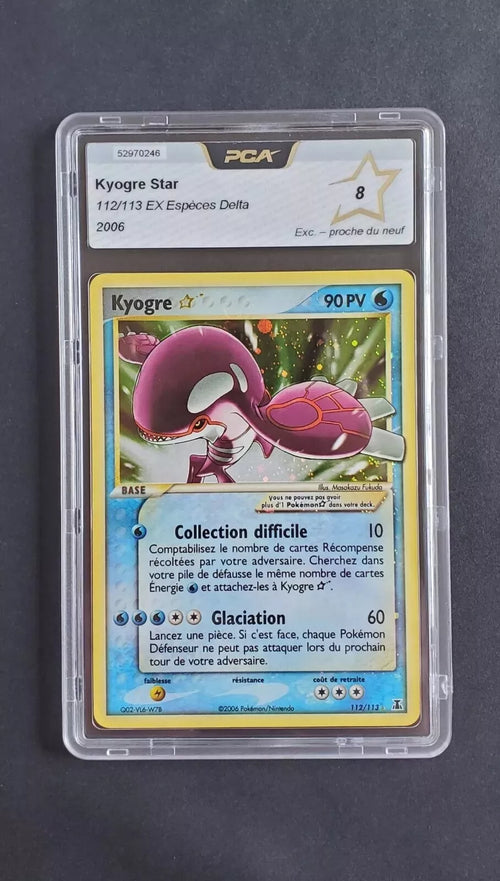 Kyogre ☆ - 112/113 - FR PCA8 EXC