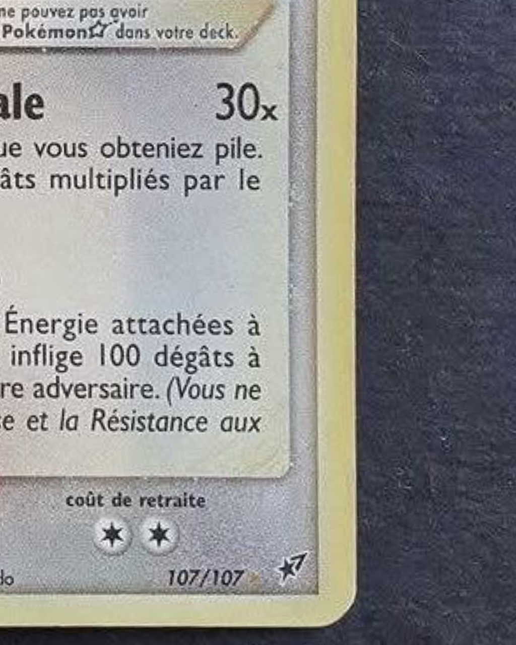 Rayquaza ☆ - 107/107 - FR GD